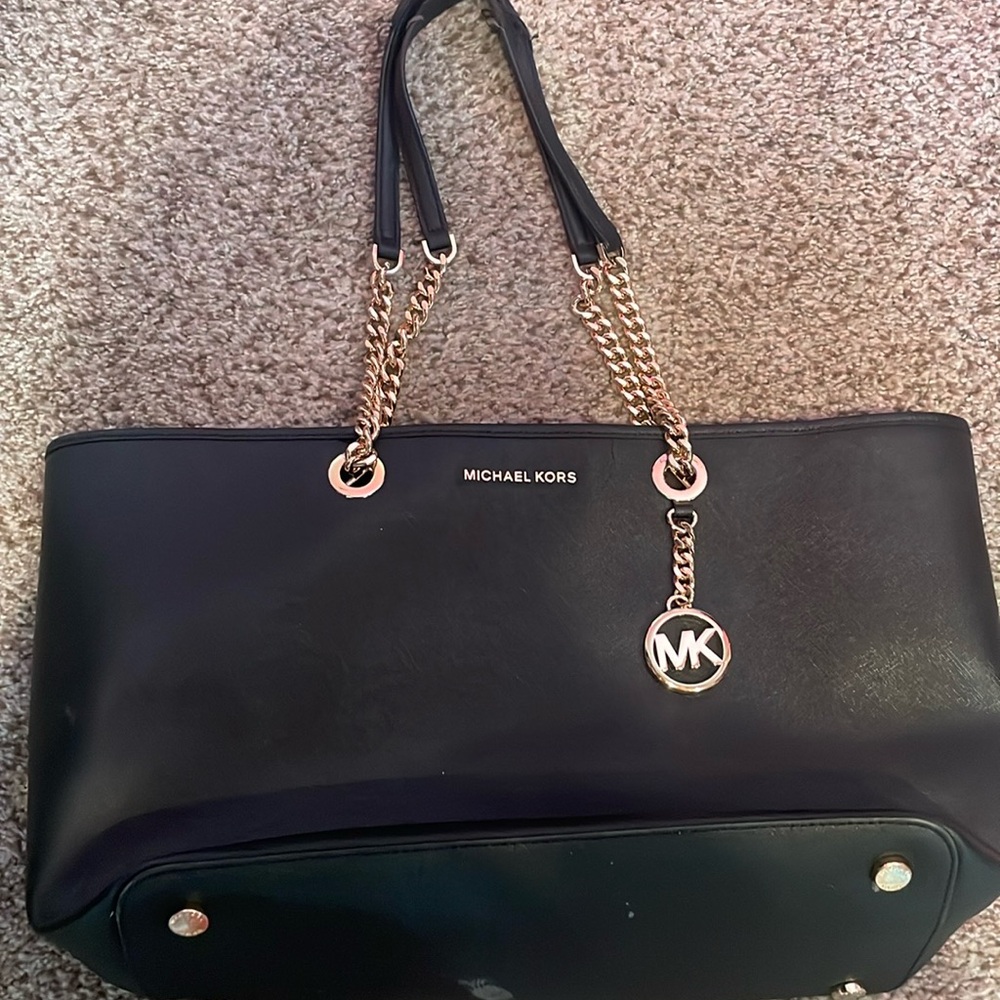 Michael Kors Large Black Tote Bag